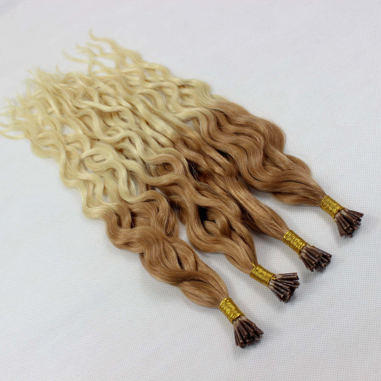 I-tip extensions,curly i tip extensions,i tip remy hair HN354